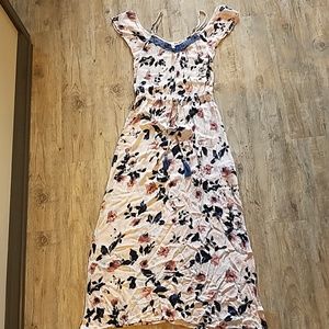 Floral maxi dress